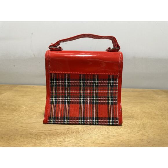 Vintage Sanrio Hello Kitty Mini Purse Plaid Clutch 1996 Hello Kitty - Picture 6 of 10